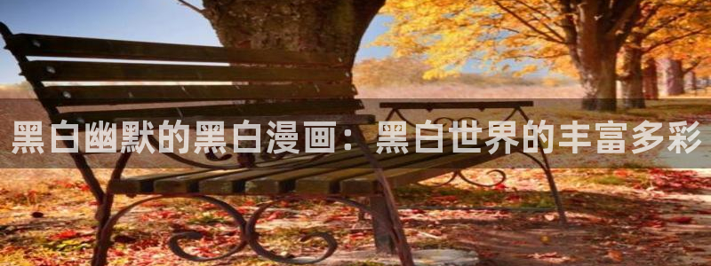 免费羞羞漫画下载：黑白幽默的黑白漫画：黑白世界的丰富多彩